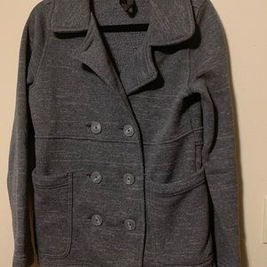 Patagonia Better Sweater Pea Coat Charcoal Grey